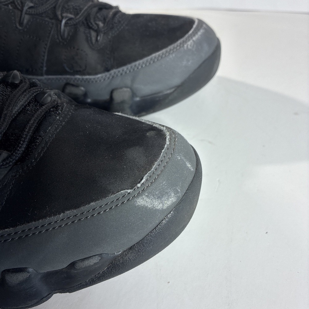 Nike Air Jordan 9 Retro Dark Charcoal Shoes Black Mens Size 9 CT8019-070 - Picture 5 of 11